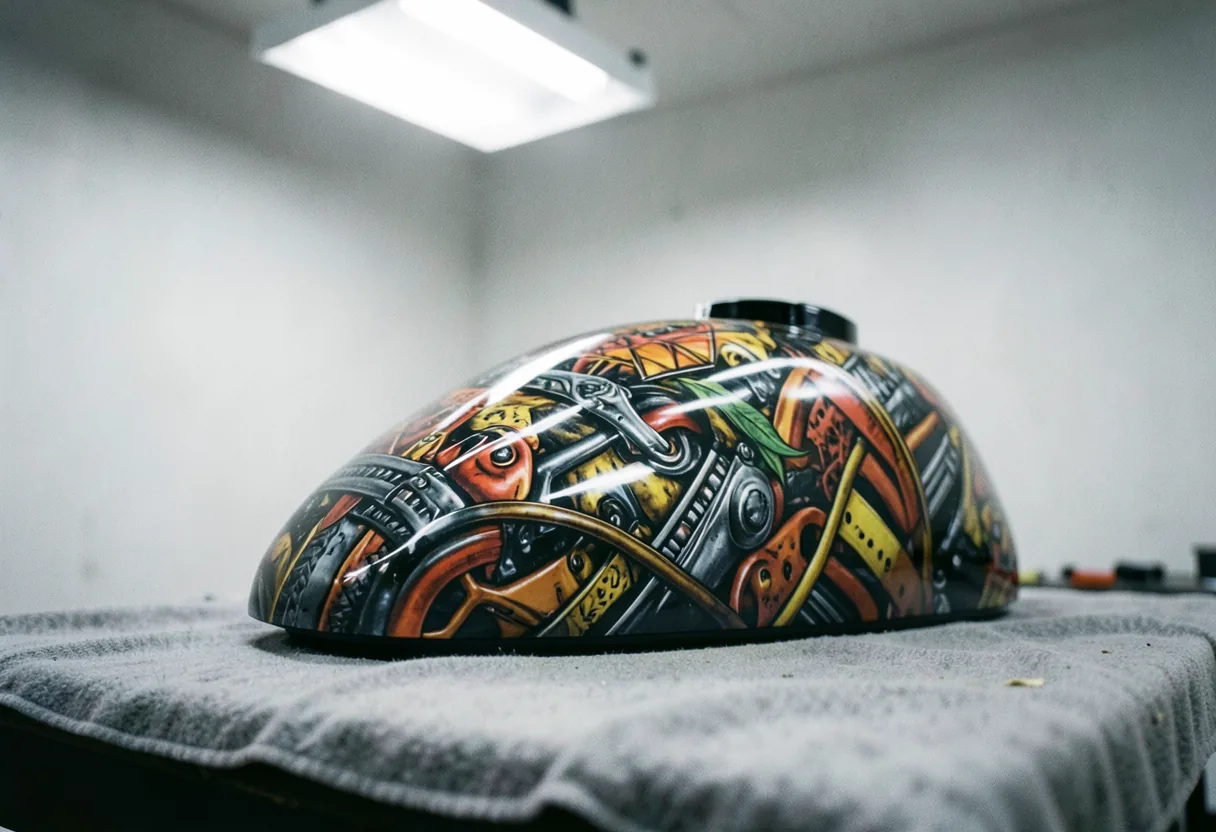 Motorcycle Vinyl Wrap: Durable and Stylish
