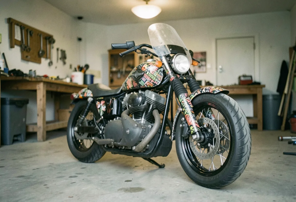 Motorcycle Wrap Harley: Bold Designs for Classic Bikes